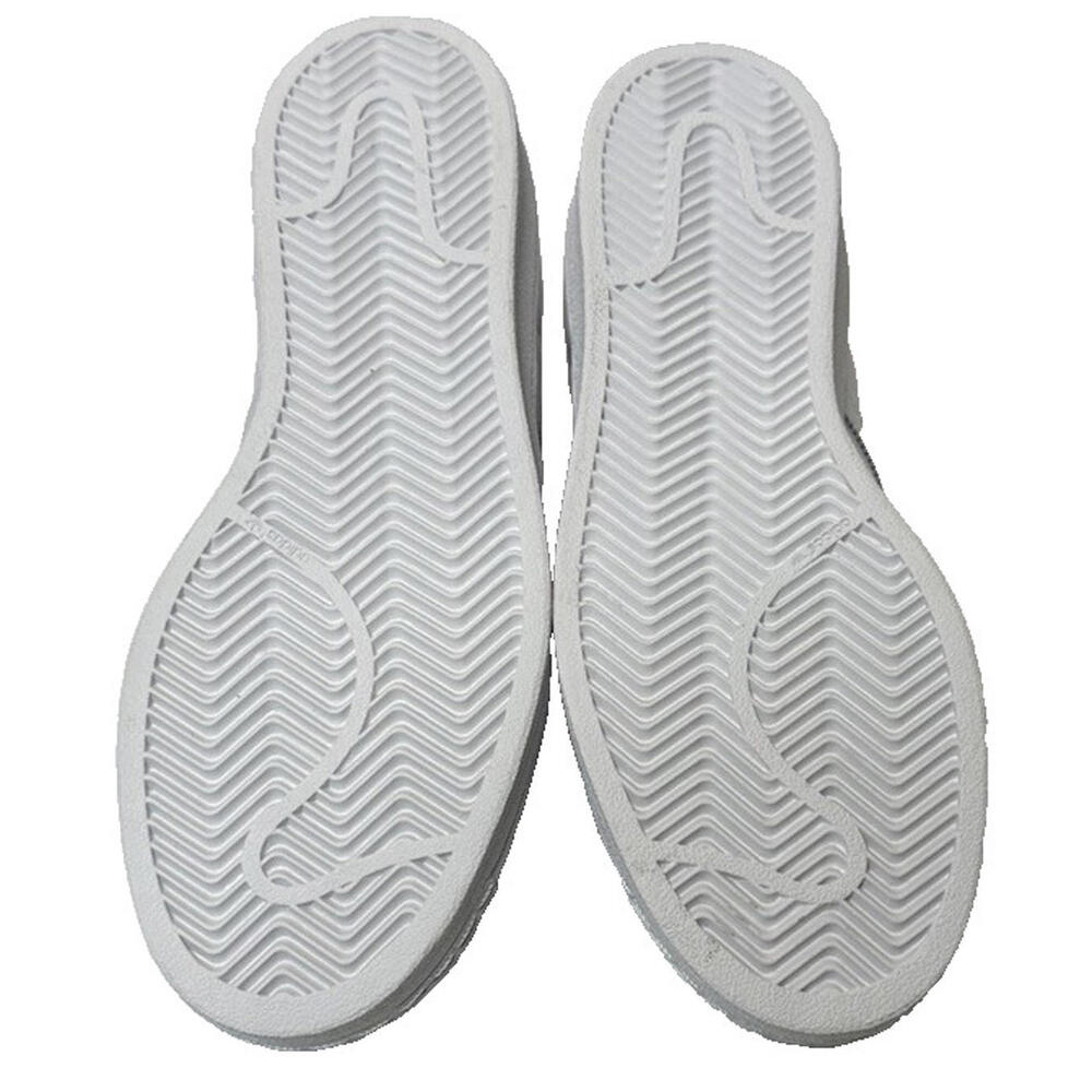New Adidas Womens 10 Superstar Shoes Sneakers White Pearl Shimmer Stripe AQ1214 - Picture 5 of 6